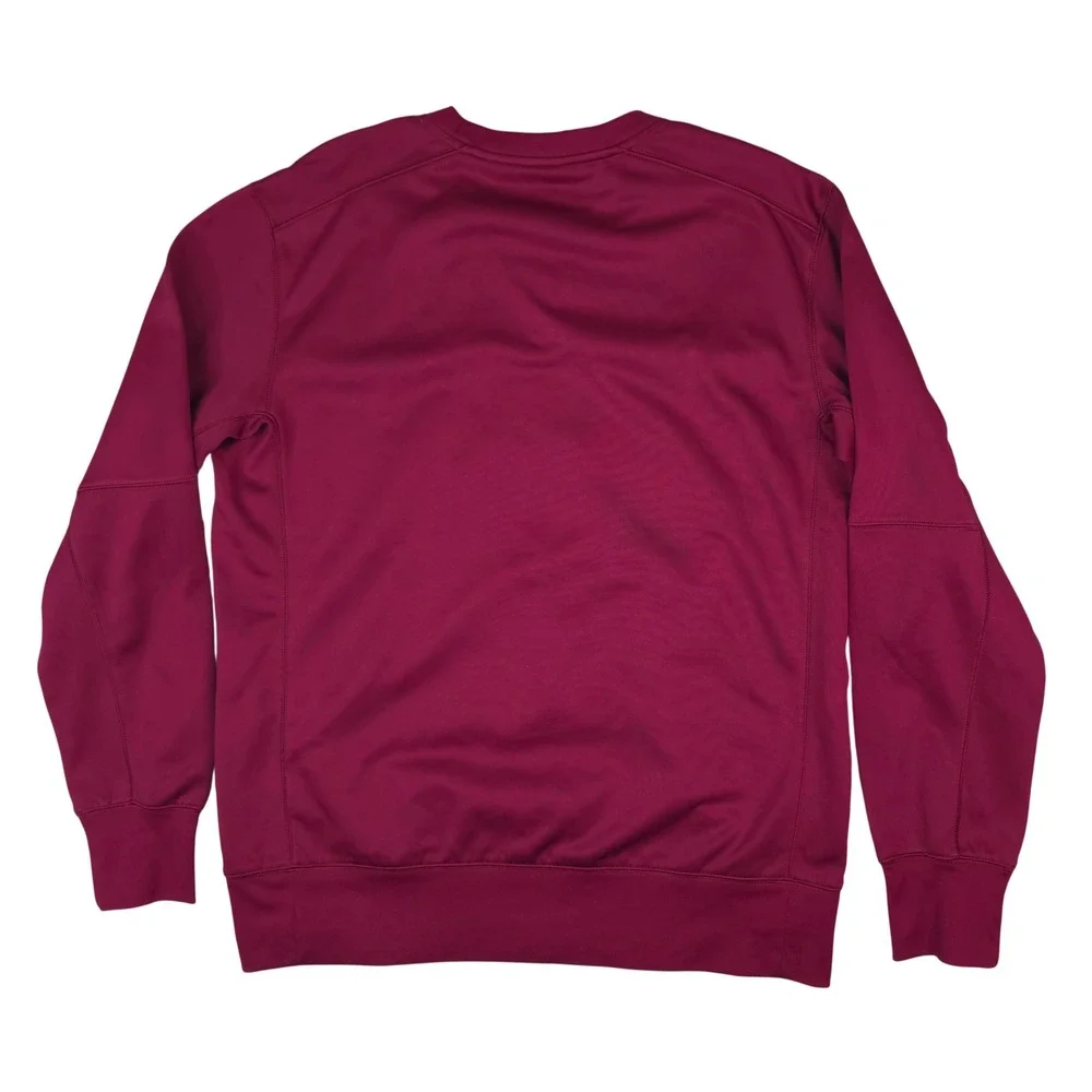Nike‎ FSU Seminoles Sweatshirt Mens Large Maroon Therma-FIT Crew Neck Collegiate